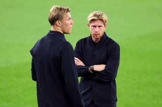 De Bruyne Napoli Striker Rasmus conversou com Hojlund